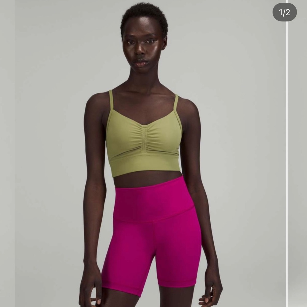 Lululemon Nulu Front-Gather Yoga Bra Size 6